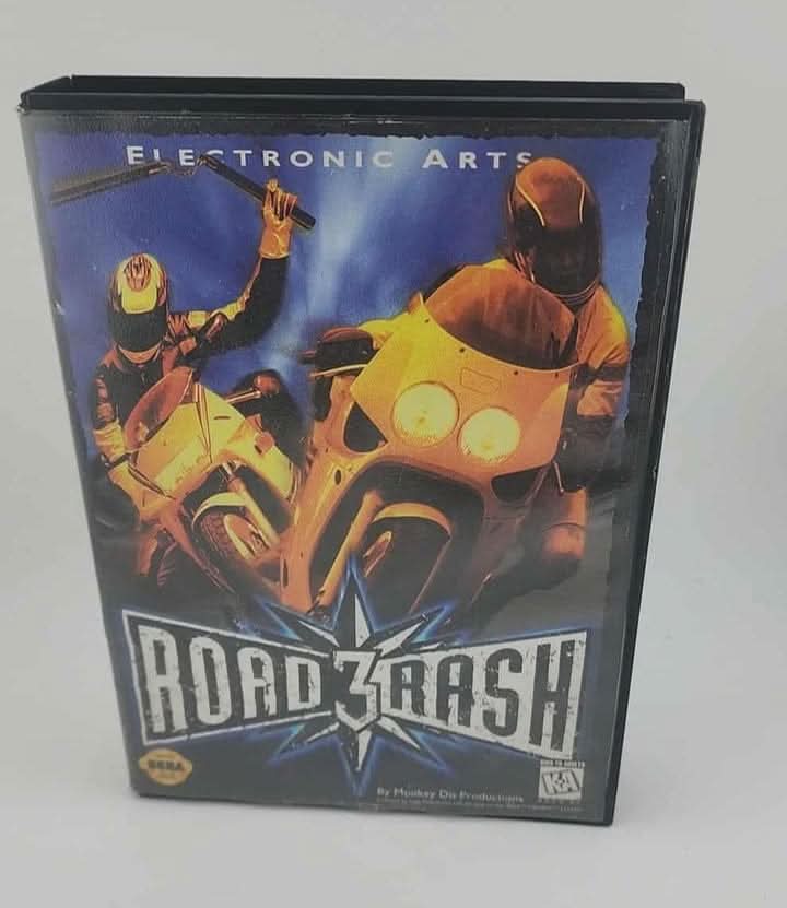 Road Rash III 3 Sega Genesis SG EA