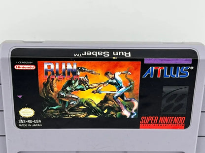 Run Saber Super Nintendo Snes