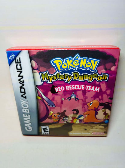 POKEMON MYSTERY DUNGEON RED RESCUE TEAM EN BOITE GAME BOY ADVANCE GBA - jeux video game-x