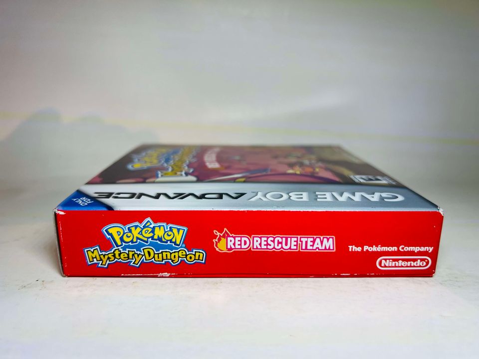 POKEMON MYSTERY DUNGEON RED RESCUE TEAM EN BOITE GAME BOY ADVANCE GBA - jeux video game-x