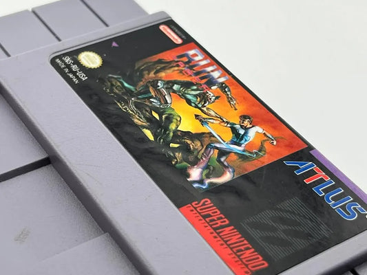 Run Saber Super Nintendo Snes