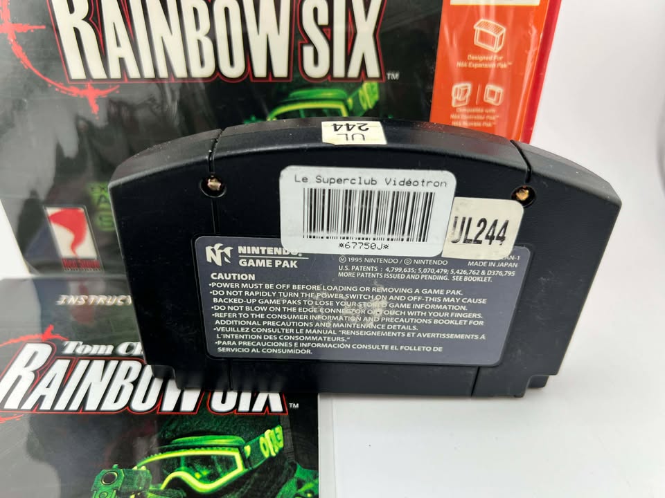 Tom Clancy’s Rainbow Six Nintendo 64 N64