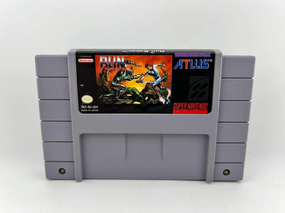 Run Saber Super Nintendo Snes