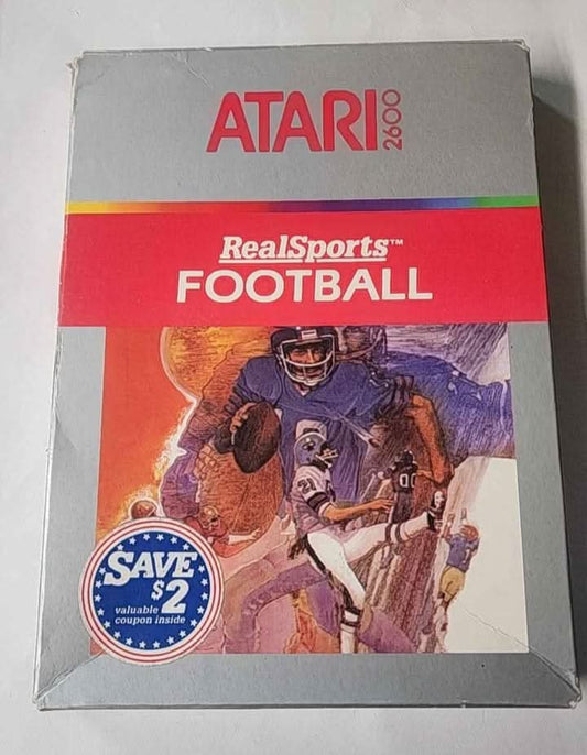 RealSports Football Atari 2600 jeux video game-x