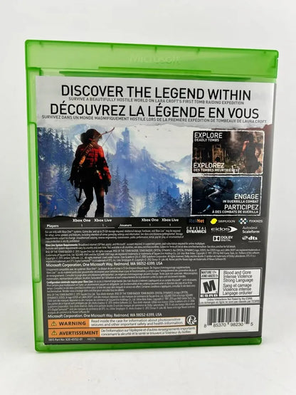 Rise of the Tomb Raider Xbox One XONE