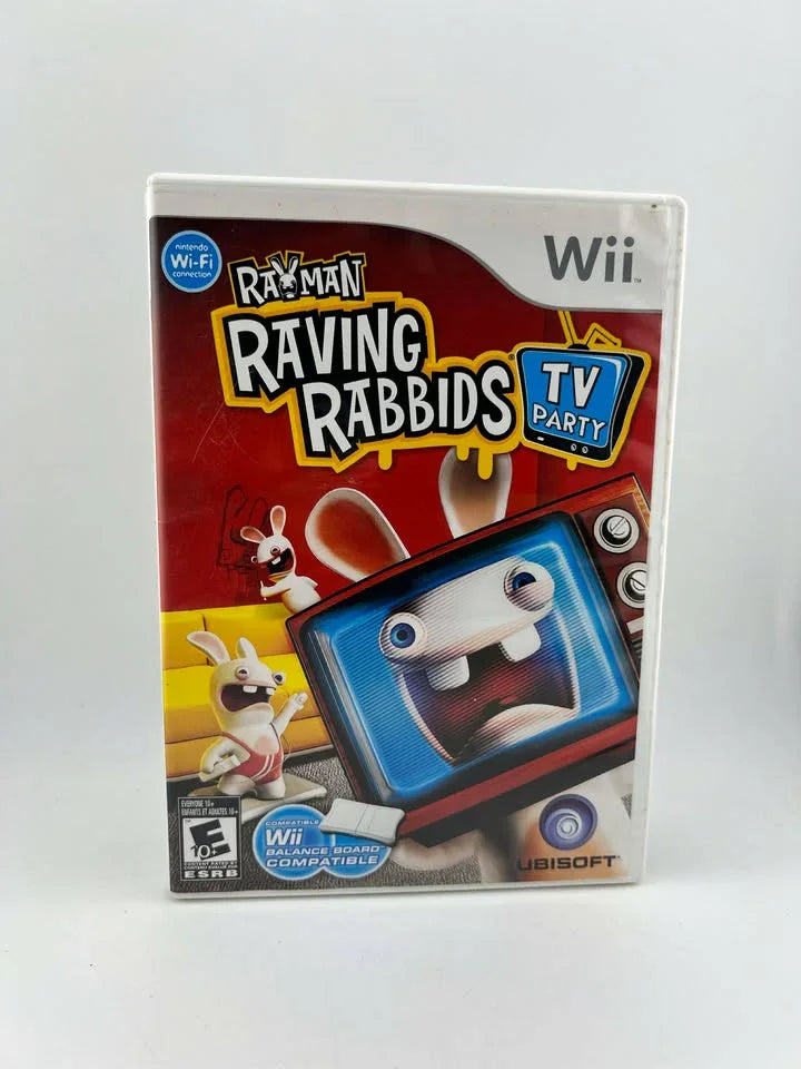 Rayman Raving Rabbids TV Party Nintendo Wii