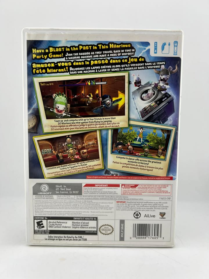 Raving Rabbids: Travel in Time Nintendo Wii