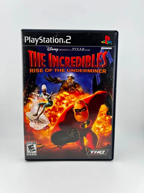The Incredibles Rise of the Underminer Playstation 2 PS2