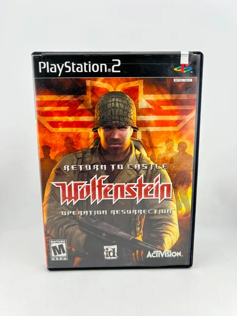 Return to Castle Wolfenstein Playstation 2 PS2