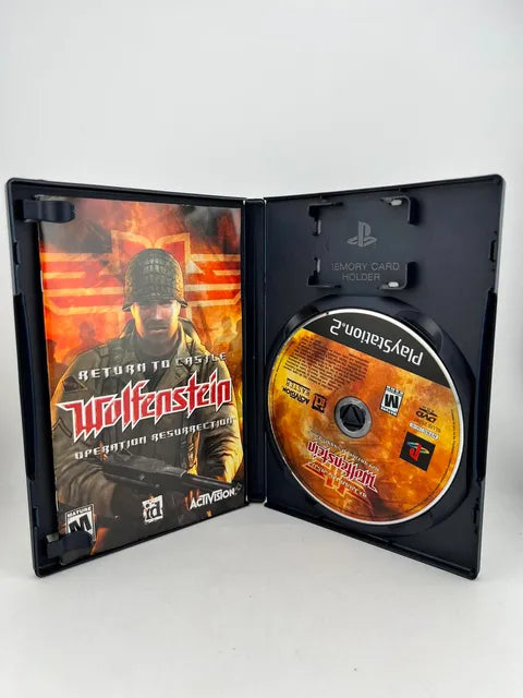 Return to Castle Wolfenstein Playstation 2 PS2