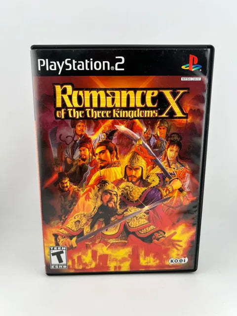 Romance of the Three Kingdoms X 10 Playstation 2 PS2