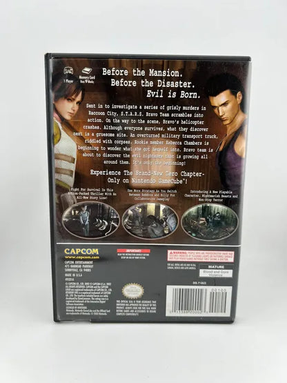 Resident Evil Zero Nintendo Gamecube NGC