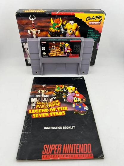 Super Mario Rpg: Legend Of The Seven Stars Super Nintendo Snes