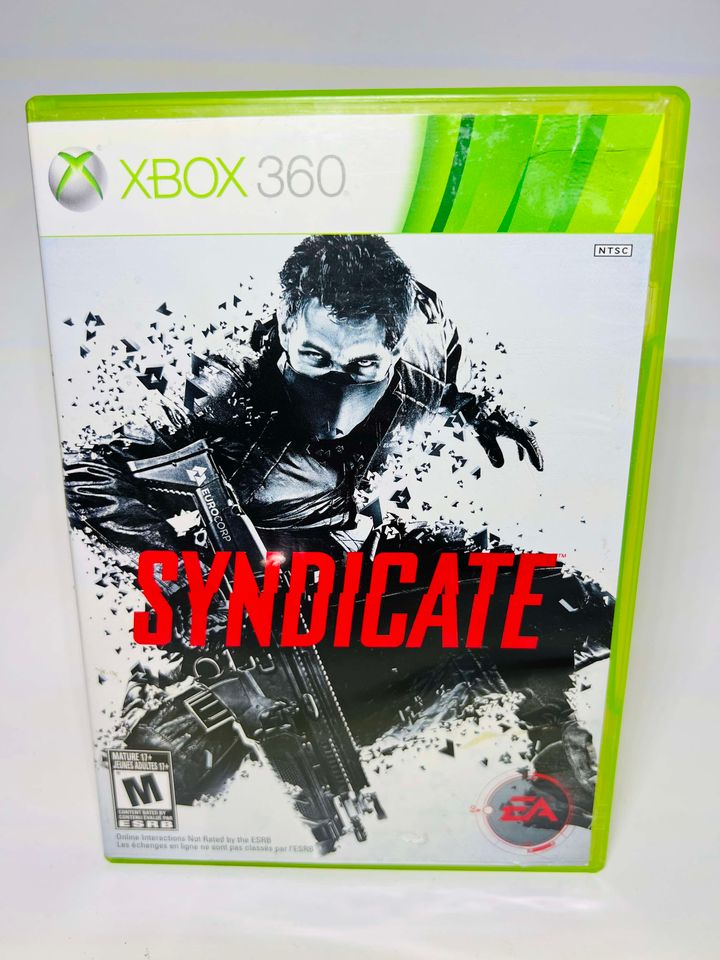 SYNDICATE XBOX 360 X360 - jeux video game-x