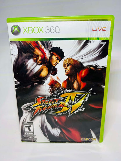 STREET FIGHTER IV 4 XBOX 360 X360 - jeux video game-x