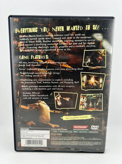 Silent Hill 3 Playstation 2 PS2