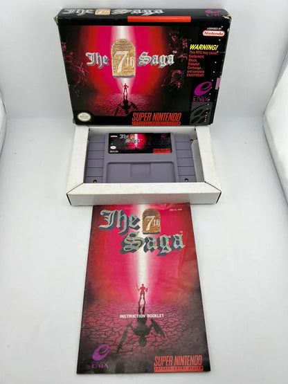 The 7th Saga Super Nintendo SNES