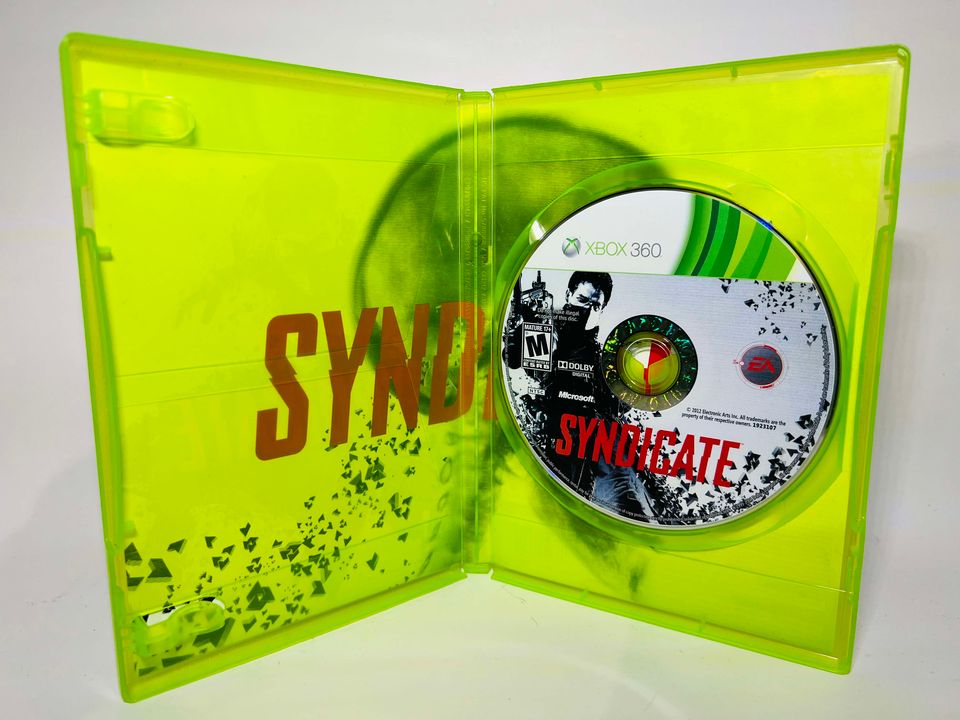 SYNDICATE XBOX 360 X360 - jeux video game-x