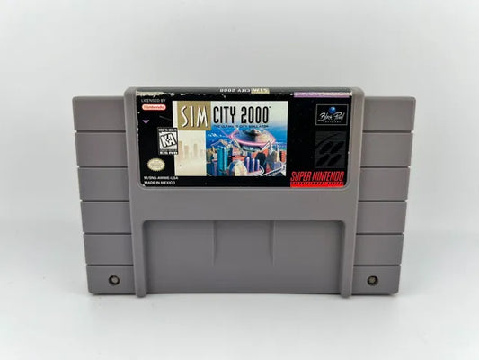 SimCity 2000 Super Nintendo SNES