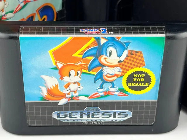 Sonic the Hedgehog 2 Not For Resale Sega Genesis SG