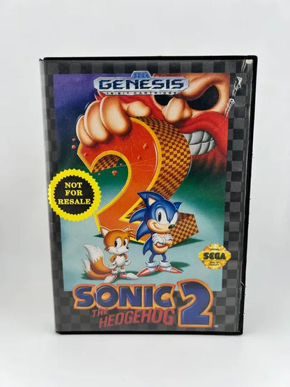 Sonic the Hedgehog 2 Not For Resale Sega Genesis SG