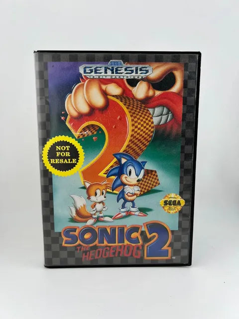 Sonic the Hedgehog 2 Not For Resale Sega Genesis SG