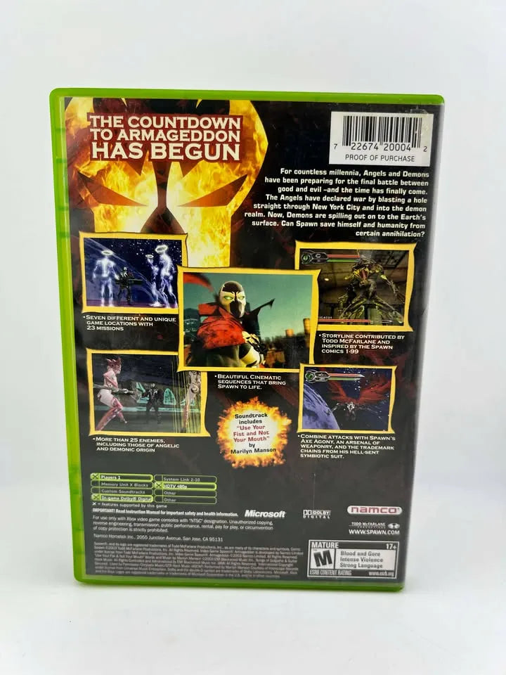 Spawn Armageddon Xbox