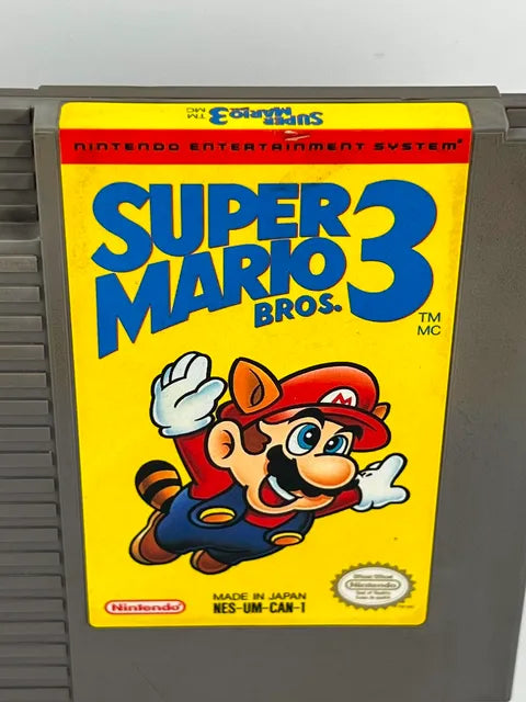 Super Mario Bros 3 Can Variant Red Label Nintendo Nes