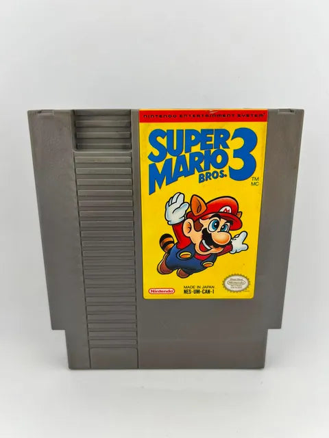 Super Mario Bros 3 Can Variant Red Label Nintendo Nes