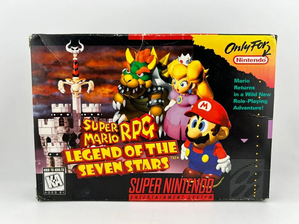 Super Mario Rpg: Legend Of The Seven Stars Super Nintendo Snes