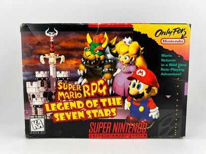 Super Mario Rpg: Legend Of The Seven Stars Super Nintendo Snes