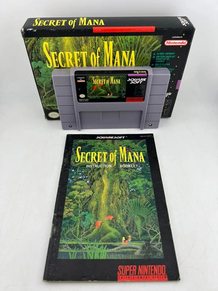 Secret of Mana Super Nintendo Snes