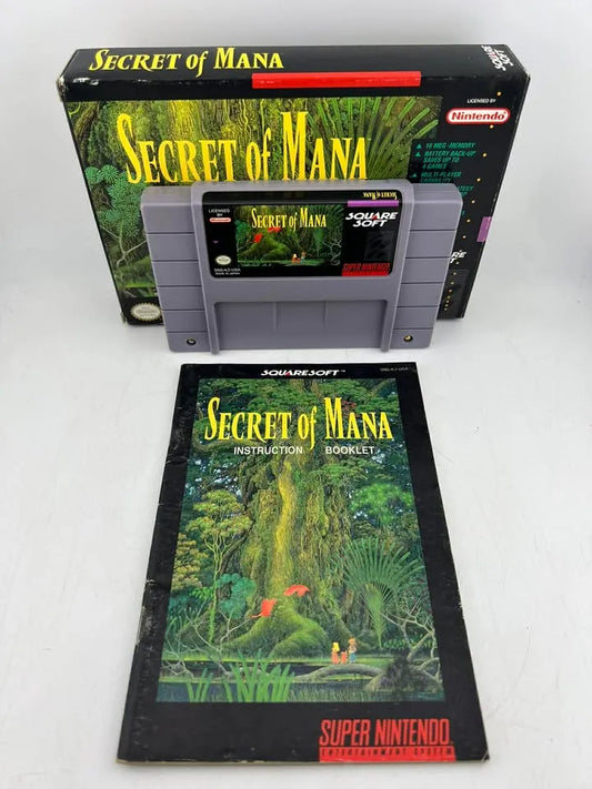 Secret of Mana Super Nintendo Snes