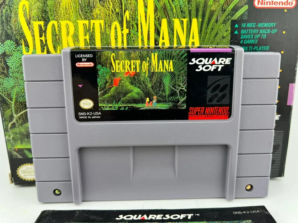 Secret of Mana Super Nintendo Snes