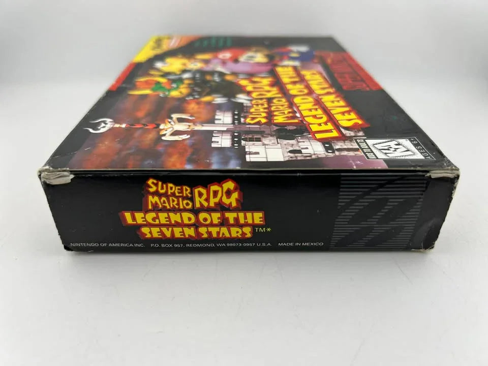 Super Mario Rpg: Legend Of The Seven Stars Super Nintendo Snes
