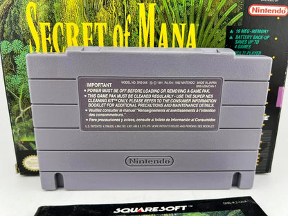 Secret of Mana Super Nintendo Snes