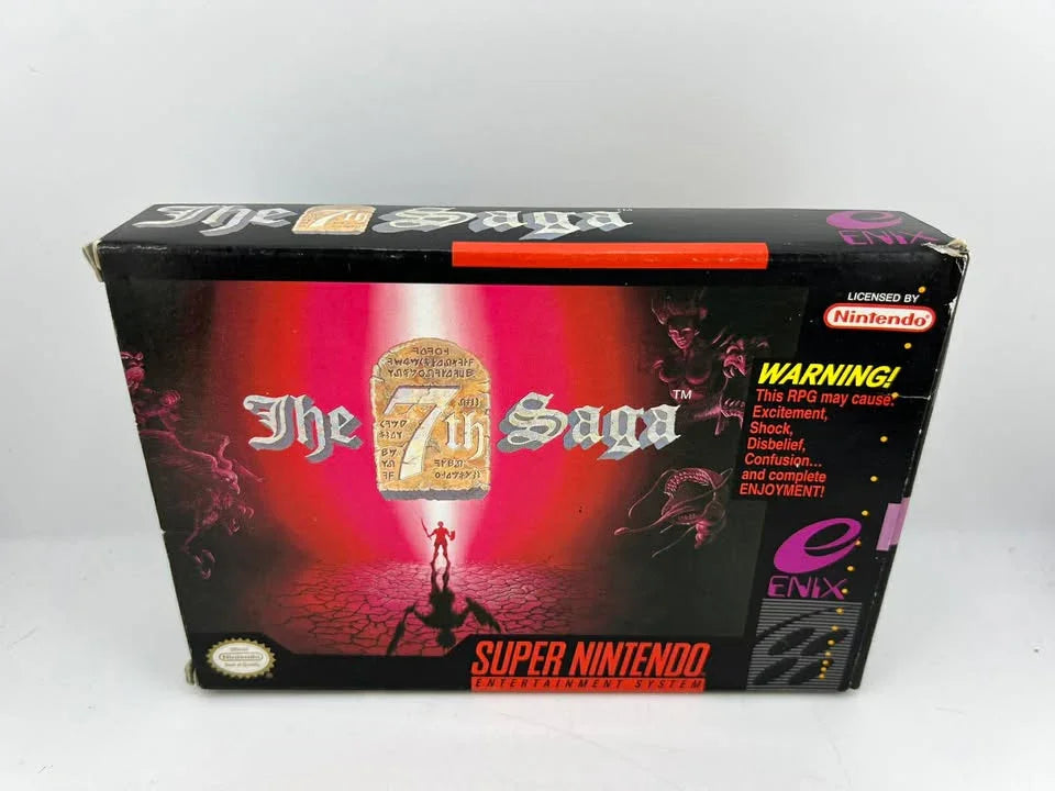 The 7th Saga Super Nintendo SNES