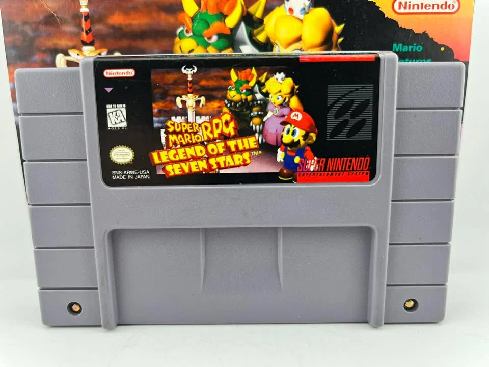 Super Mario Rpg: Legend Of The Seven Stars Super Nintendo Snes