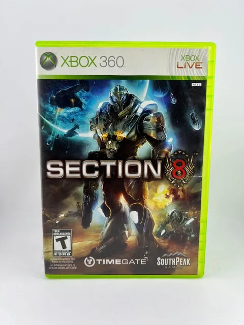 Section 8 Xbox 360 X360
