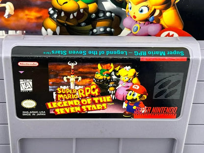 Super Mario Rpg: Legend Of The Seven Stars Super Nintendo Snes