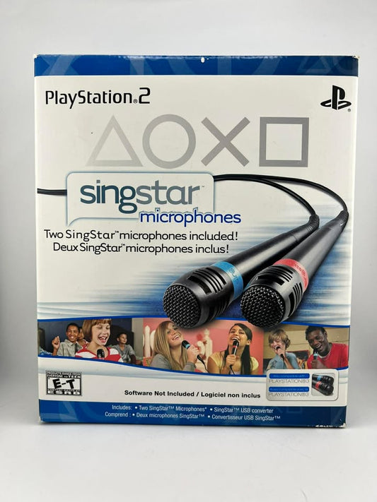 Singstar Microphones Playstation 2 et 3 PS2 PS3