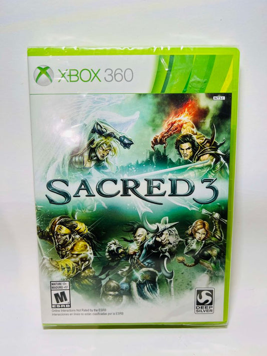 SACRED 3 XBOX 360 - jeux video game-x