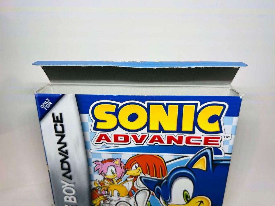 SONIC ADVANCE EN BOITE GAME BOY ADVANCE GBA - jeux video game-x