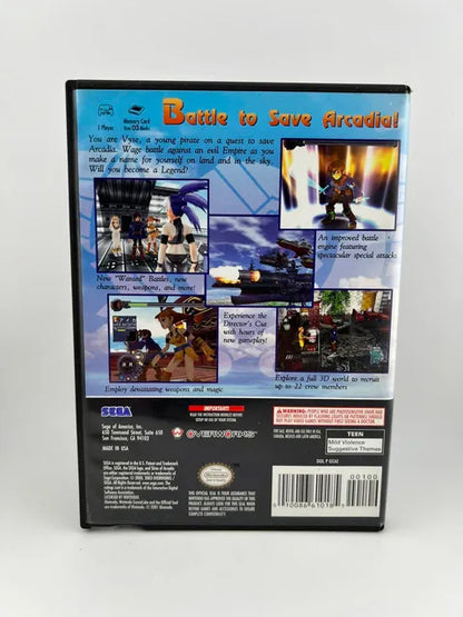 Skies of Arcadia Legends Nintendo Gamecube NGC