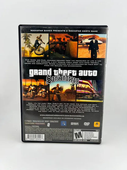 Grand Theft Auto San Andreas Playstation 2 PS2