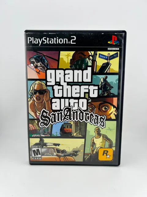 Grand Theft Auto San Andreas Playstation 2 PS2