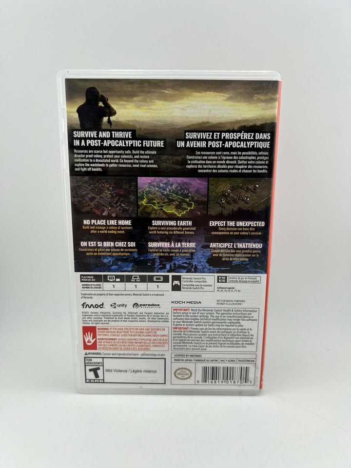 Surviving the Aftermath Nintendo Switch