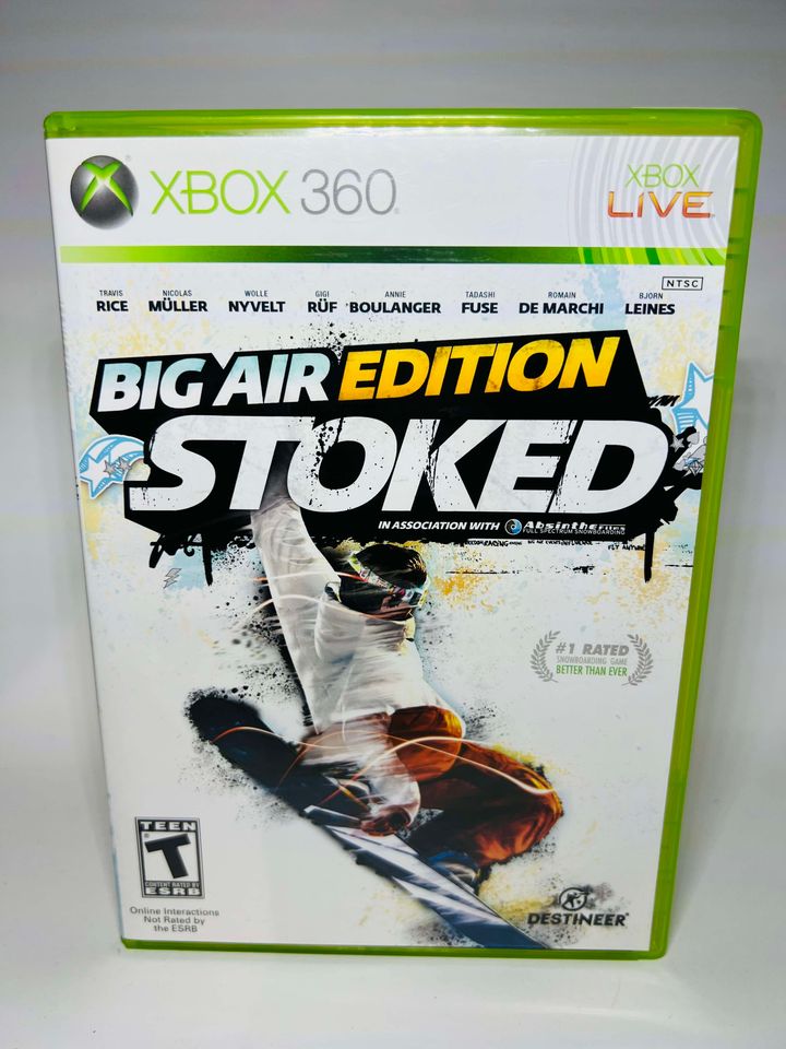 STOKED BIG AIR EDITION XBOX 360 X360 - jeux video game-x