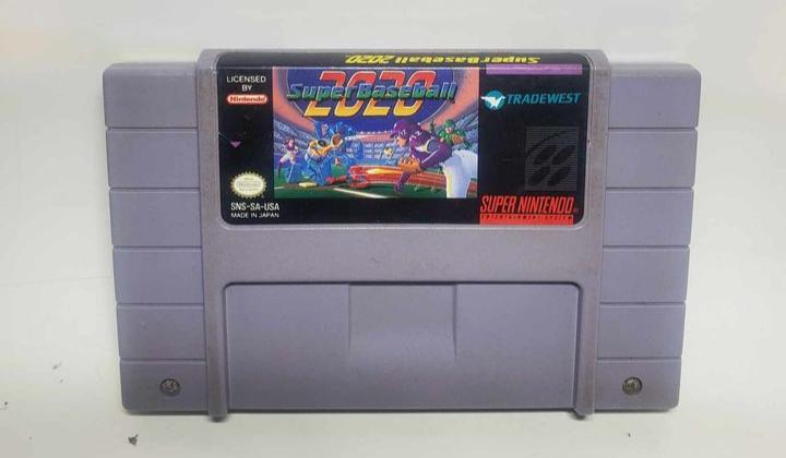 SUPER BASEBALL 2020 SUPER NINTENDO SNES - jeux video game-x