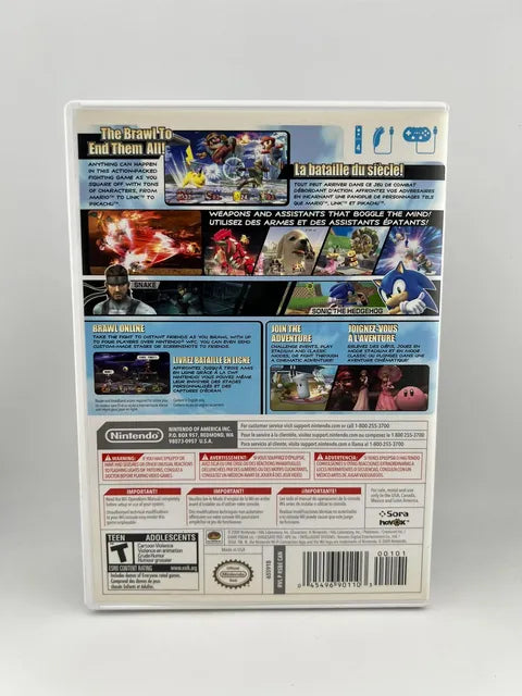 Super Smash Bros. Brawl Nintendo WII